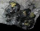 Quartz Crystals with Sphalerite & Chalcopyrite - Bulgaria #33717-1